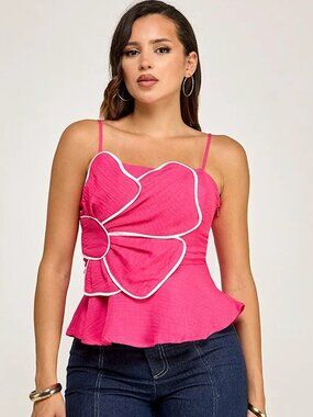 Floral Peplum Top